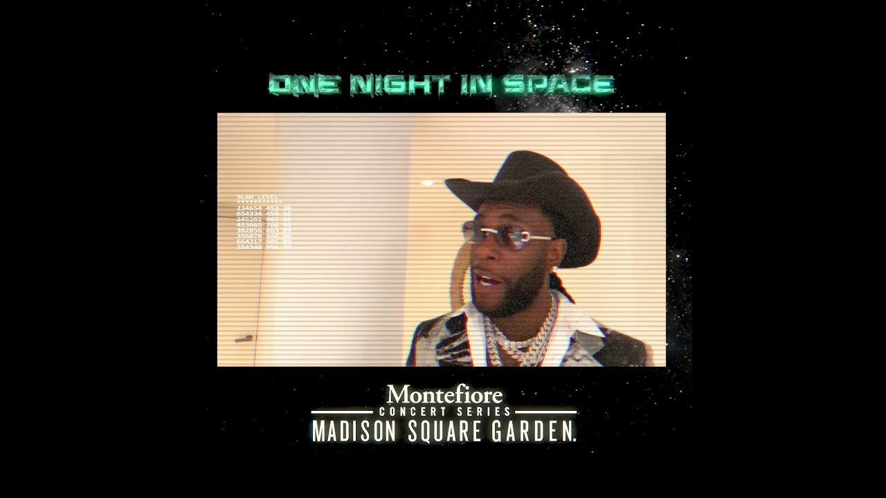 Burna Boy - One Night In Space LIVE at Madison Square Garden - YouTube
