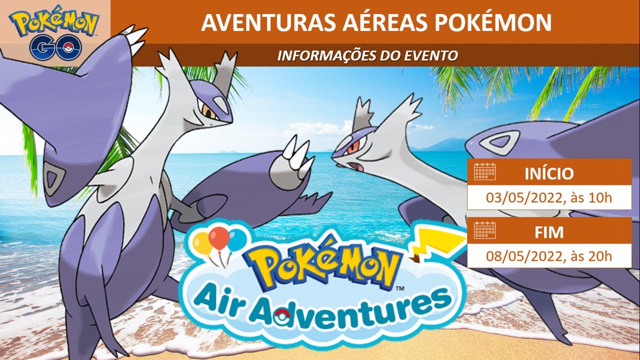 Mega Latios e Mega Latias voam mais alto no evento global Pokémon Air  Adventures – Pokémon GO