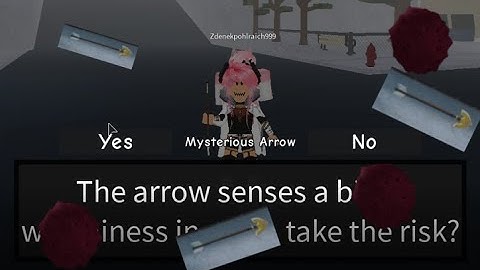 (UNPATCHED) [YBA] Fastest Way To Use Arrows/Rokas