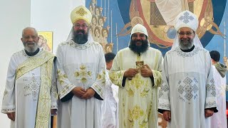 Bishop Elarion of the Red Sea prays Liturgy + نيافة الانبا ايلاريون اسقف البحر الاحمر يصلي القداس