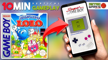 Gameboy games on a smartphone - Adventures of Lolo (gameplay)