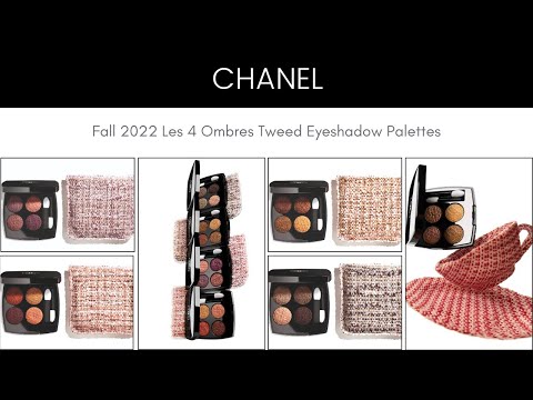 แท้💯 อายแชโดว์ Chanel Les 4 ombres tweed eyeshadow คอลใหม่ล่าสุด