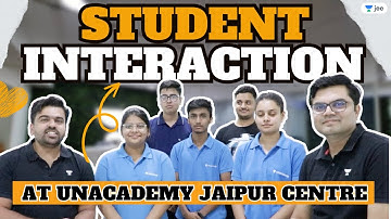 Student Interaction at Unacademy Jaipur Centre😀😀✌🏻✌🏻