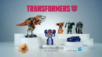 Transformers Age of Extinction 1-Step and Flip and Change 30s Commercial