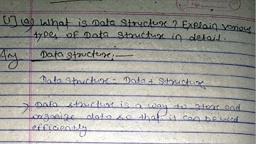 Data Structure Previous Year Question Paper Solution || RGPV BTech 3rd semester Data Structure