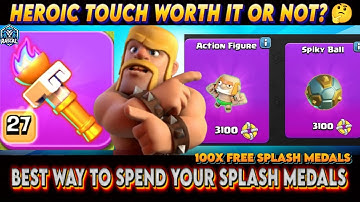Heroic Torch Worth It? Best Way to Use Splash Bash Medals in Clash of Clans!