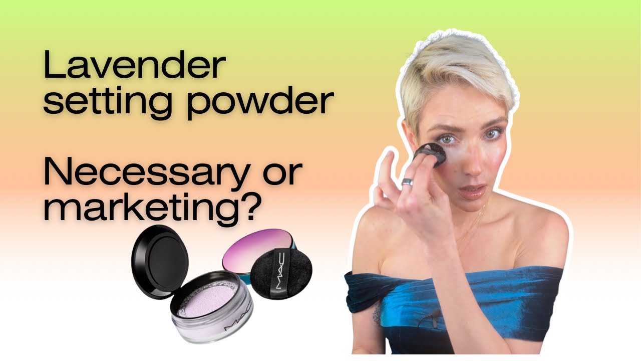 Colored setting powder trend-let’s compare side by side - YouTube