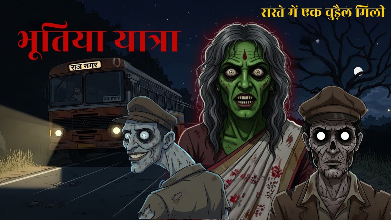 भूतिया यात्रा | रास्ते में एक चुड़ैल मिली | Chudail Ki Kahani | New Horror Stories | Bhootiya Kahani