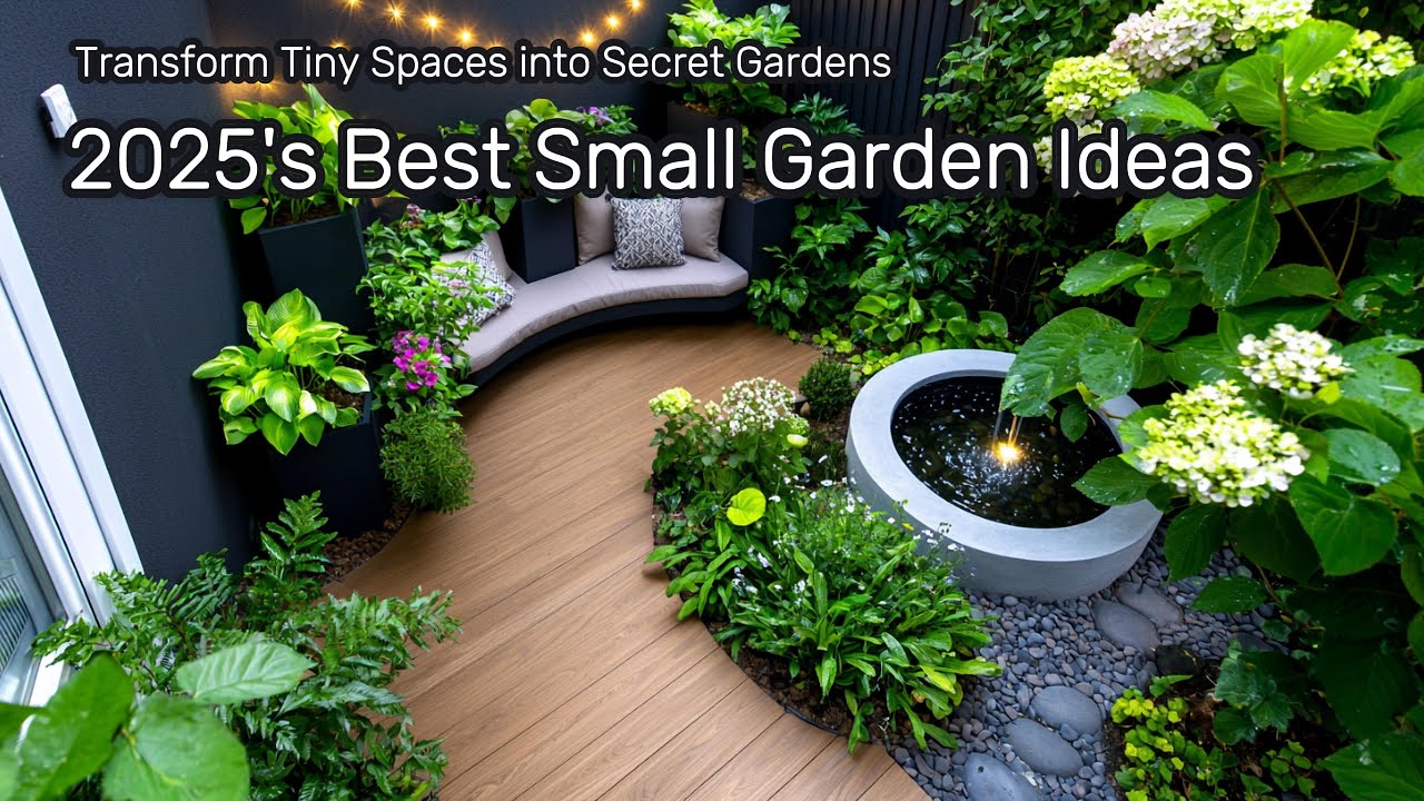 2025's Best Small Garden Ideas: Transform Tiny Spaces into Secret Gardens