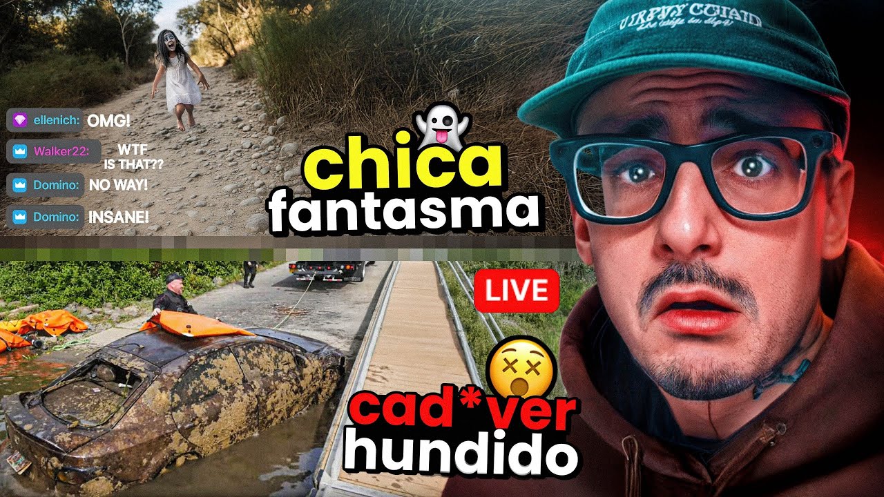 7 streamers que descubrieron cosas ATERRADORAS en directo.