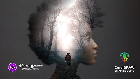 Double Exposure in Coreldraw | Coreldraw Tutorial | Unical Graphic | Image Effect | Graphic Design