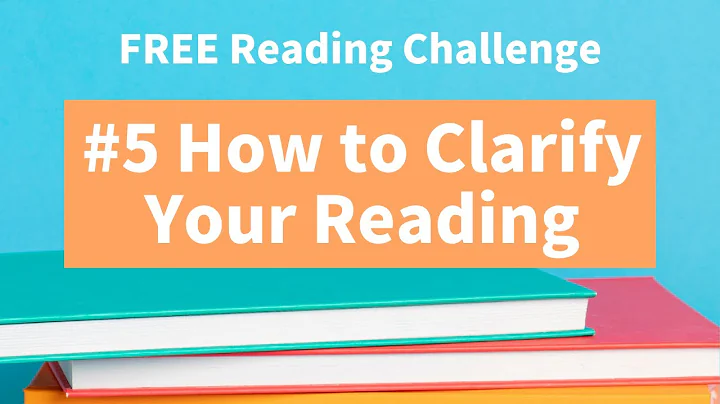 #5 Clarify and Monitor Book with Context Clues (Reading Comprehension)