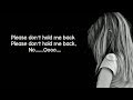 Deorro - Don't Hold Me Back (Five Hours) | Lyrics