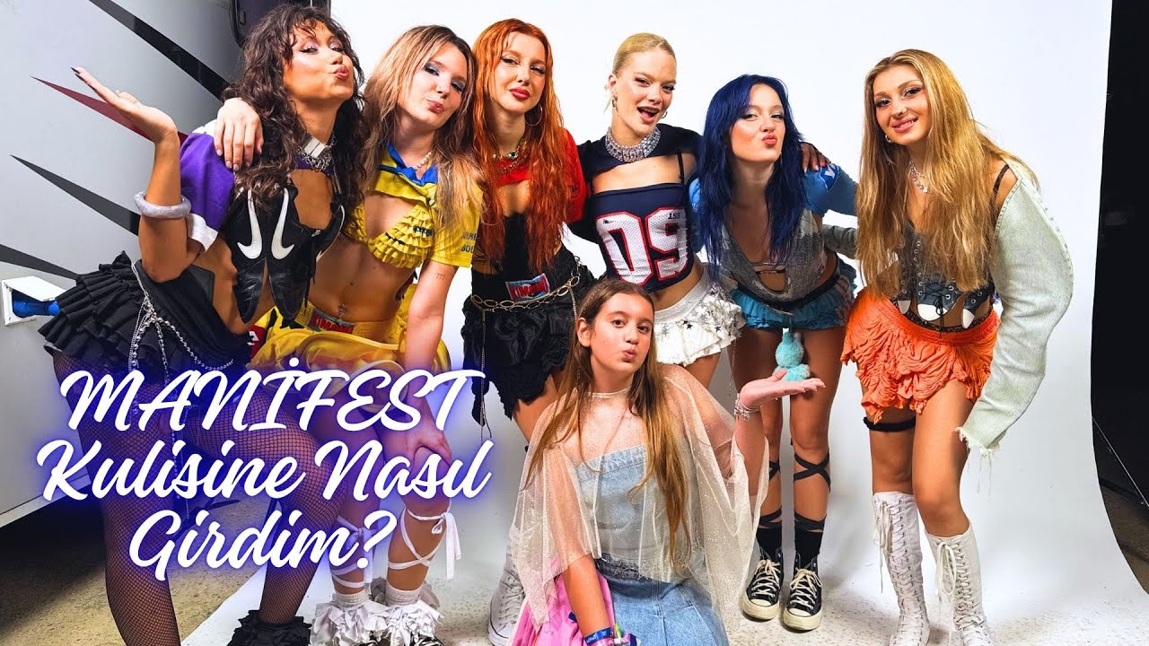 KULİSE NASIL GİRDİM?! 🎤 MANIFESTIVAL VLOG 🎉 ✨ Manifest Backstage #manifest