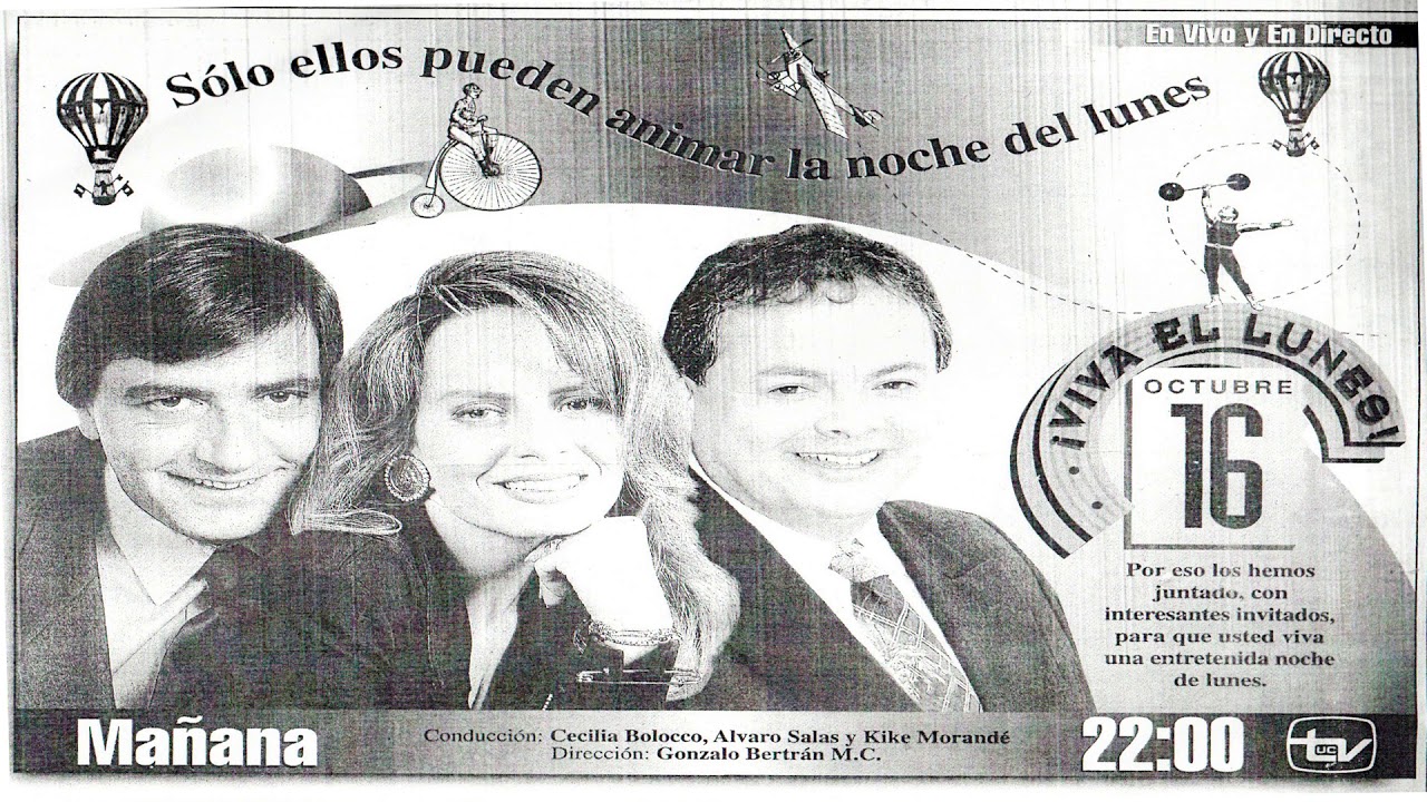Viva el Lunes - Cortina musical completa (1997-2001) - Canal 13 Chile