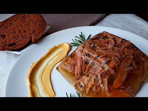 Видео рецепт Очень вкусный холодец