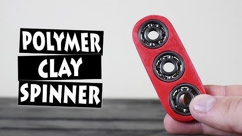DIY Polymer Clay Hand Spinner #Fidget Toy