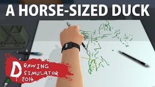 ✐ Drawing Simulator 2014 - A horse-sized duck ✐