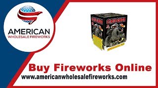 Crusher - Hog Wild... Available at American Wholesale Fireworks!