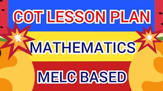 COT LESSON PLAN