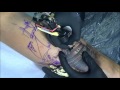 Pirate ship tattoo - time lapse