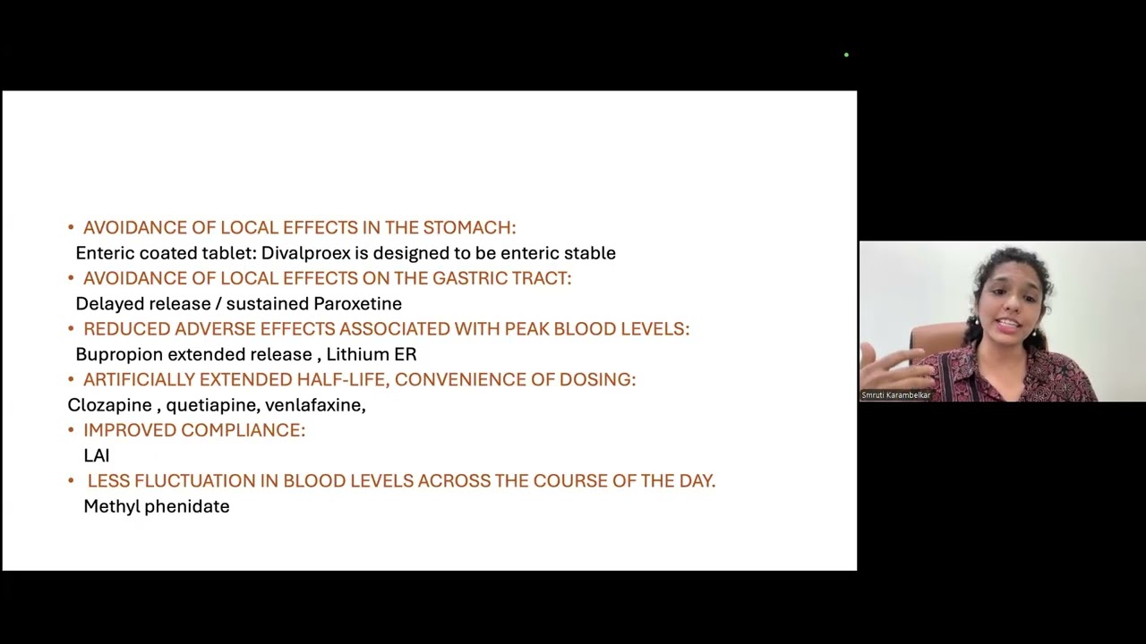 Pharmacokinetics of Psychotropics