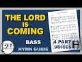 The Lord is Coming Bass G Major