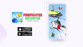 Firefighter Helicopter Rescue Mission Game Video screenshot 2