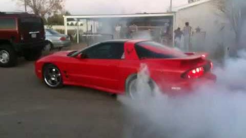 2002 TRANS AM WS6 BURNOUT