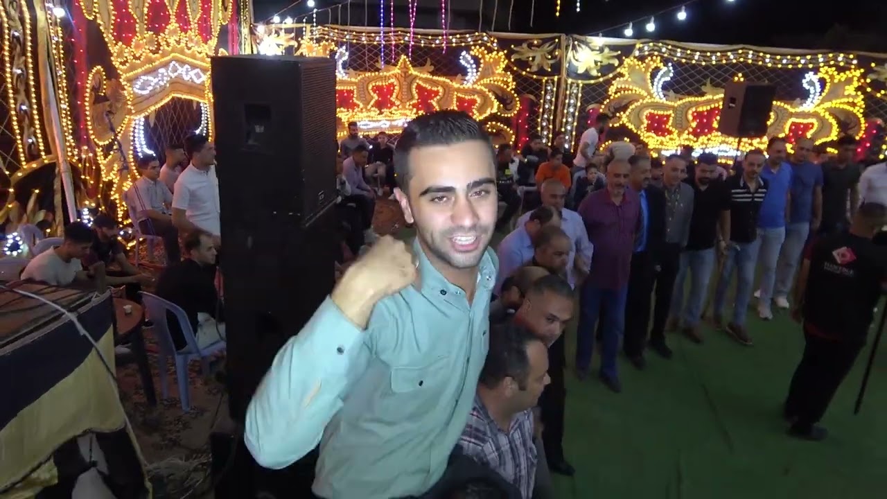 افراح ال اللوباني حفله العريس محمد اللوباني الفنان فرج قداح