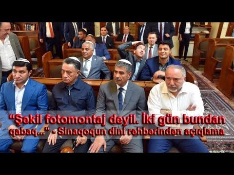 “İki gün əvvəl sinaqoqda çəkilib” - Nazirlərin fotosu ilə bağlı açıqlama