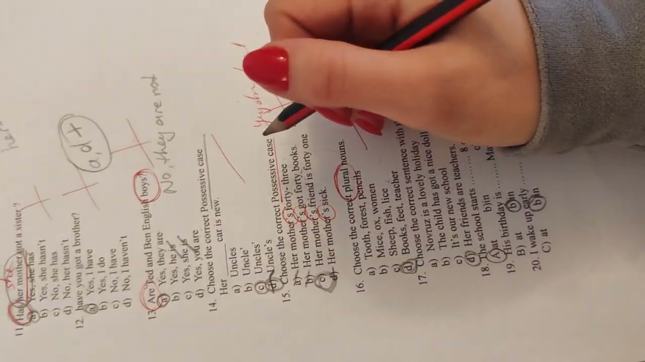 Fevral ayi ibtidailer sinaq izahi