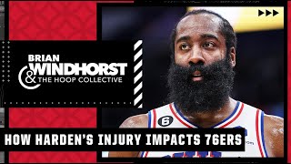 How James Harden's foot injury impacts the 76ers | The Hoop Collective