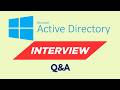 Top 25 Active Directory Interview Questions And Answers for 2026