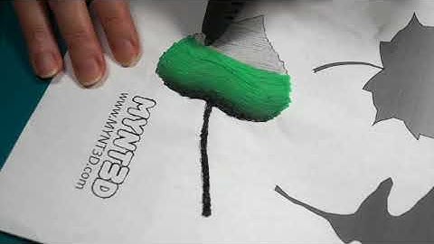 MYNT3D Project tutorial 3D pen Fall Leaves