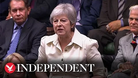 Theresa May and Liz Truss trade quips about lack o...