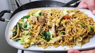 Resep MIE GORENG Tek-Tek Khas Abang-Abang [Mie Goreng Jawa]