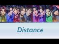 |VIETSUB/ROMAJI| LYRICS COLOR CODED 「Distance」SUPER★DRAGON