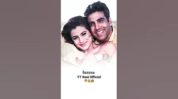 Tumko Dulhan Banayenge| Movie Mere Jeevan Saathi | Akshay Kumar&Amisha P |90s Hit Song status#shorts
