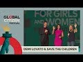 Demi Lovato Calls for Mental Health Aid for Refugees | Global Citizen Festival NYC 2017