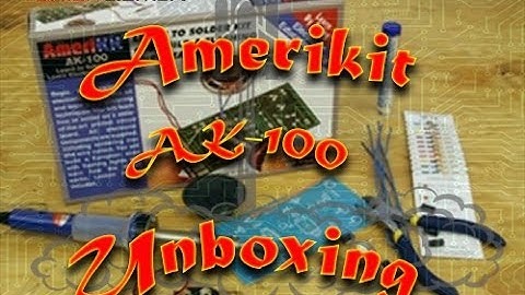 Unboxing: AmeriKit AK-100