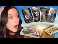APRO LE MINI TIN POKEMON di LUCE NERA e FUOCO BIANCO E TROVO...😱