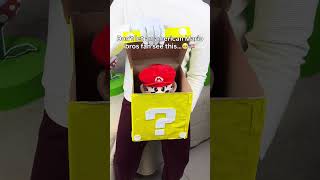 Mario bros breathing plush for anxiety