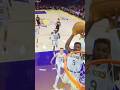 BRONNY!!! Lakers arena erupted with this Bronny James fastbreak alleyoop dunk!!