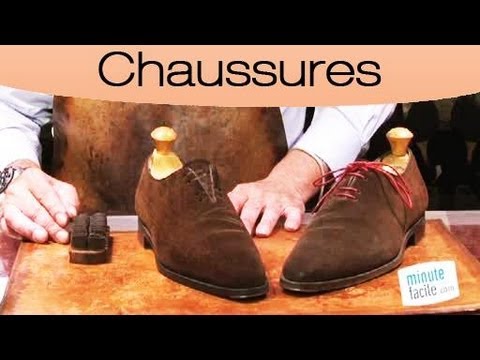Guide d'entretien des chaussures en daim, nubuck et cuirs suédés