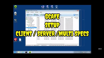 DISKLESS CLIENT / SERVER / MULTI SPECS SETUP | GCAFE PRO |