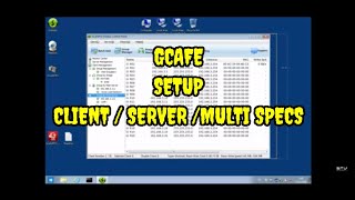 DISKLESS CLIENT / SERVER / MULTI SPECS SETUP | GCAFE PRO | Wealth