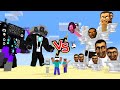 Monster School: ALL STICKMAN VS SKIBIDI TOILET, CAMERA MAN TVMAN  SEASON ALL CHALLENGE - Minecraft