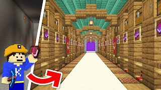 【マイクラ】最強の村人が集結！地下におしゃれな村人交易所を作ってみた！！Part24【洞窟開拓クラフト】