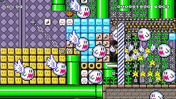 鬼畜半自動4 A＋↑長押し Keep　A＋↑ 修正 by $リアルFate$♪ 一SUPER MARIO MAKER一 No Commentary 1AN